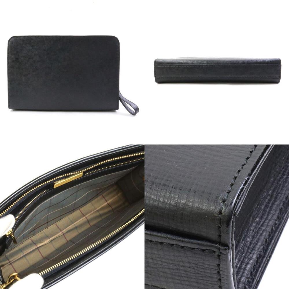Burberry Leather Shoulder Bag Black - Picture 3 of 4